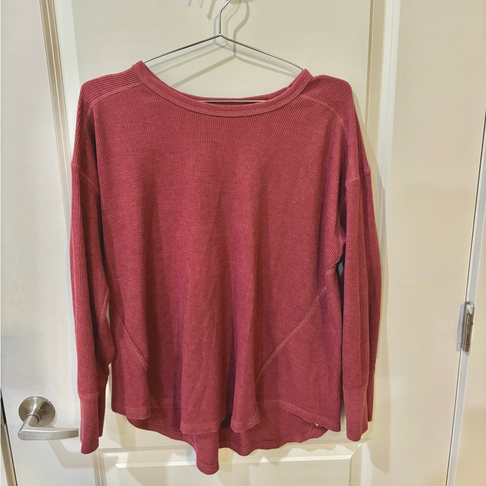Terra Sky 1x maroon crew neck sweater